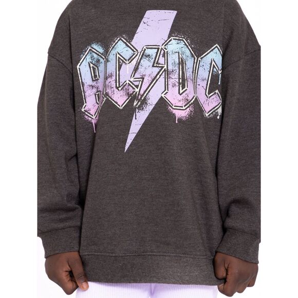 AC/DC Toddler Girl Graphic Sweatshirt & Leggings Size 5T NWT 2 pc Set BTS - Picture 3 of 9